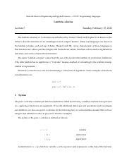 Cs 152 programming languages harvard.  Many of the lecture notes here cont...