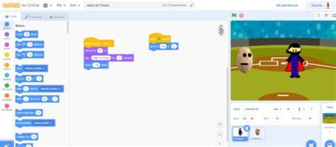 Cs first scratch. Learn how to teach and learn computer science with Google's free products, programs, and resources. CS First is a curriculum that uses Scratch, a visual coding platform, to … 