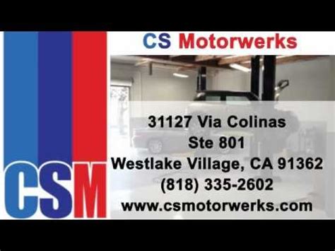 Cs motorwerks. 79 reviews and 51 photos of CSMotorwerks "I created a Yelp account just to write a review of CS Motorwerks. I had a used BMW checked out by Chris. Not only did he inform me that if the fuel pump were to fail the repair might cost more than the car is worth after 150,000 mile SULEV warranty was up, he found an oil leak at the oil filter housing and told me … 