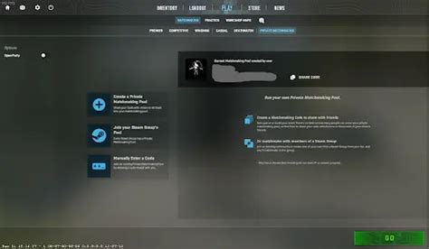 Cs2 private matchmaking not working.  With the private matchmaking pool, y...