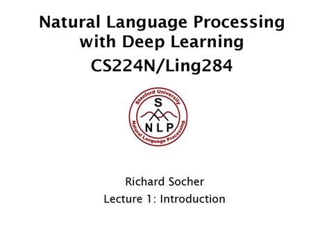 Cs224n natural language processing using deep learning.  Through lectures, assignments a...