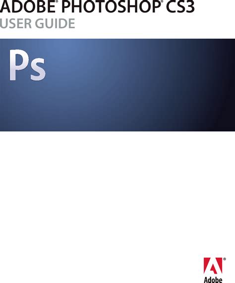 Cs3 Bengali User Manual Photoshop File