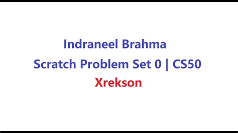 Cs50 problem set 0.  0 and Wk.  In week 0 we learned about Scratch, a begginer programming la...