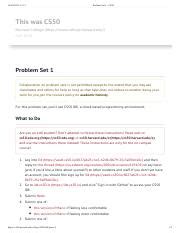 Cs50 problem set solutions 2021.  this program takes two arguments from user&rsquo;s...