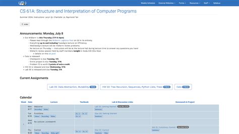 Cs61a solutions.  CS 61A: Structure and Interpretation of Computer Programs Hey...