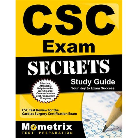 Csc exam secrets study guide csc test review for the cardiac surgery certification exam mometrix secrets study guides. - Renaissance der kmu in einer globalisierten wirtschaft =.
