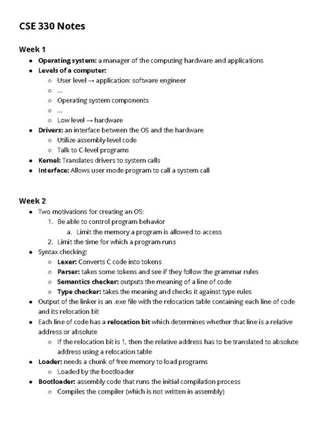 Cse 330 Project 1