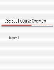 CSE 3901 information Can someone please help me understand the level of knowledge required for labs in this class. I believe there is a lab with a working game to be submitted within four weeks of the start of the course.. 