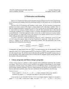Cse 594 Combinatorial And Graph Algorithms Lecturer Hung Q Ngo