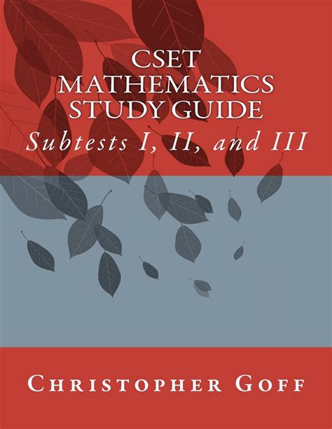 Cset mathematics study guide ii subtest ii geometry probability and statistics. - Manuale della motosega echo cs 350wes.