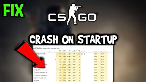 Csgo crash on startup