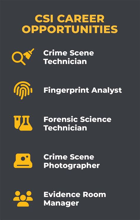Csi Career Opportunities