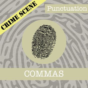 Csi Comma Activity Teaching Resources TPT