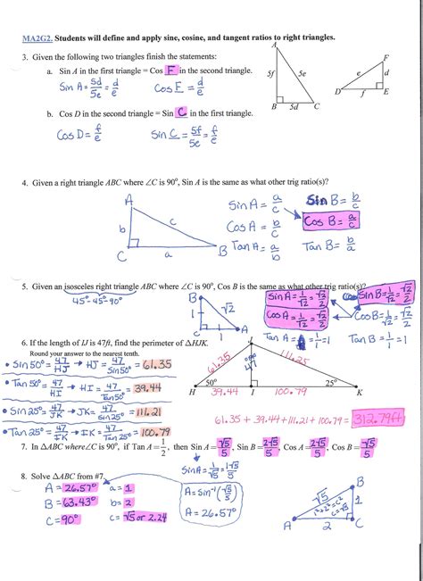 Csi trigonometry answer key. Step 1 of 3. Consider the pair of triangles. The objective is to determine whether the given pair of triangles are congruent. Fi the triangles are congruent, the congruence principle is to be stated. Step 2 of 3. Angle-side-Angle. Two triangles are congruent by principle. It states that if two angles and included side of one triangle are ... 