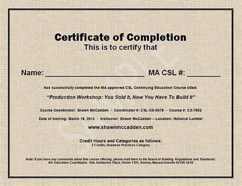 Csl certification. All Certification of Work Experience forms must be submitted with the application. The Certification of Work Experience form, when filed with an application, becomes the property of CSLB and is kept as a matter of record. Keep a copy of the completed and signed form for your records – you may be asked to provide further documentation 