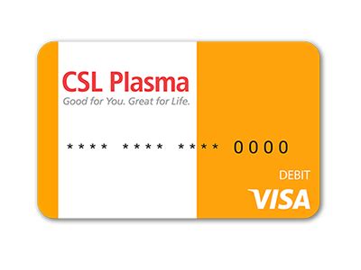 Deposits are automatic Use your funds right away. CSL Plasma Prepaid Debit Card - FAQ - Whirlpool Corporation HUB. Remove the Card and receipt csl platinum debit card benefits. Keep your receipt for your records. If you lose or forget your PIN, or if the Card is lost or stolen, call (866) 692-9282 immediately. You can reset your PIN by .... 