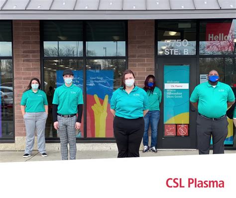 CSL Plasma Jobs In South Milwaukee, WI - 33 Jobs. Management Trainee Operations. CSL Behring Ltd. 4.6 4.6 . 