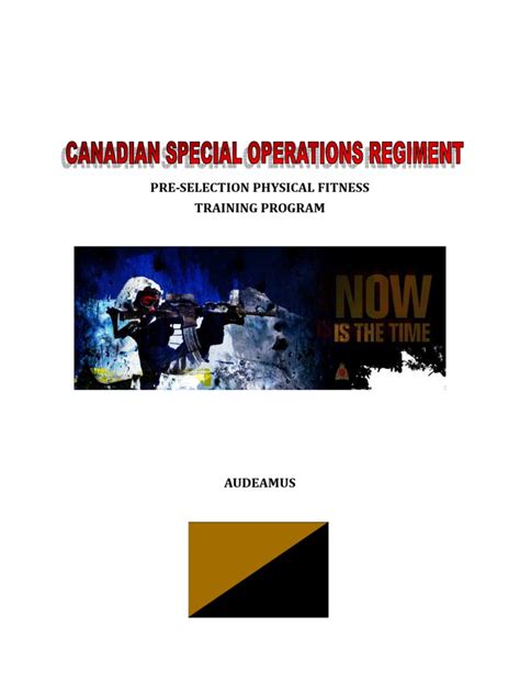 Csor training program.  These Commandos form the (US Army) Ranger-style...