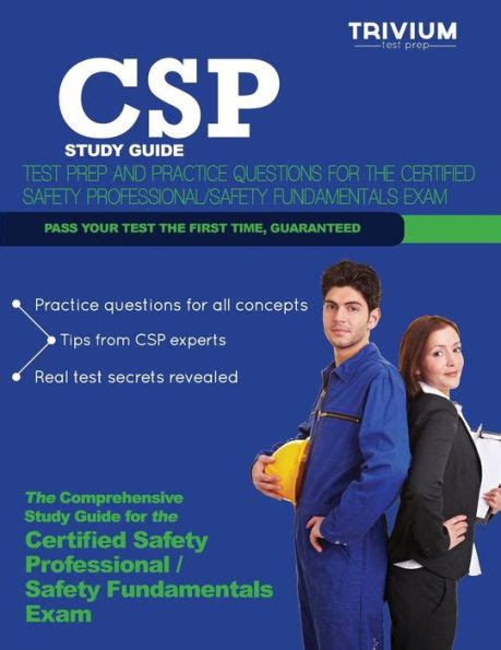 Csp study guide test prep and practice questions for the certified safety professional exam. - Realiser le plan de continuite dactivite de son entreprise p c a guide operationnel.