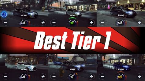 Csr2 tier 1 best car. Csr 2 best car per tier list. I want to know who are the best car per tier. Best is an all encompassing word. In my opinion and judging only by cars I own, I consider these to be the best two cars in each tier: T1 - Golf, Fiesta. T2 - Boxster, Scirocco. T3 - Amelia's M4, California 30. T4 - GT 350, Jaguar F Type. T5 - Veyron, Lykan. 