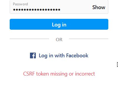 Csrf token missing postman.  The problem you are Hello, i try to do a GE...