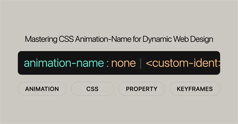 Css animation names.  Learn how animation-name works in CSS.  Try the animation-name Proper...