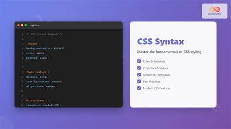 Css code.  Programiz offers free and premium resources to learn CSS, the desi...