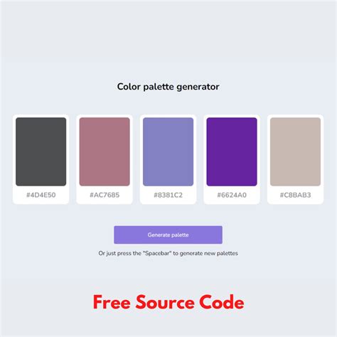 Css color palette generator.  Stop guessing, start designing.  8 harmony methods, li...