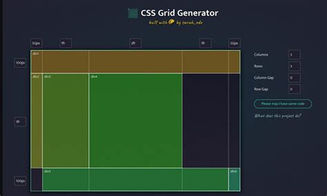 Css grid generator.  Perfect for web designers and developers, this generator str...