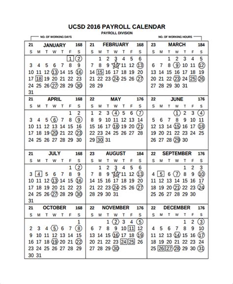 Csudh Payroll Calendar