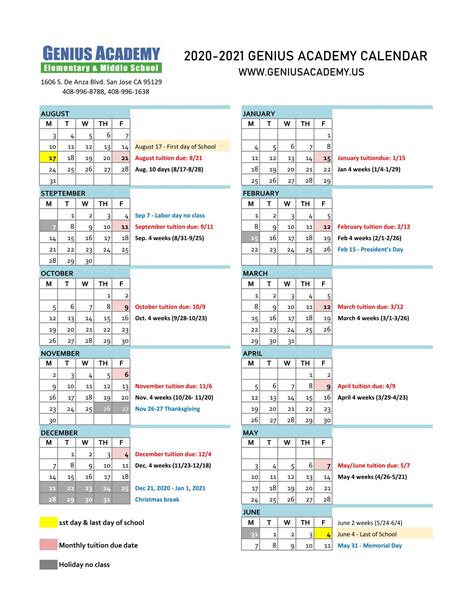 Csueb Academic Calendar
