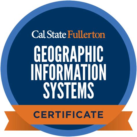 Csuf Gis Certificate