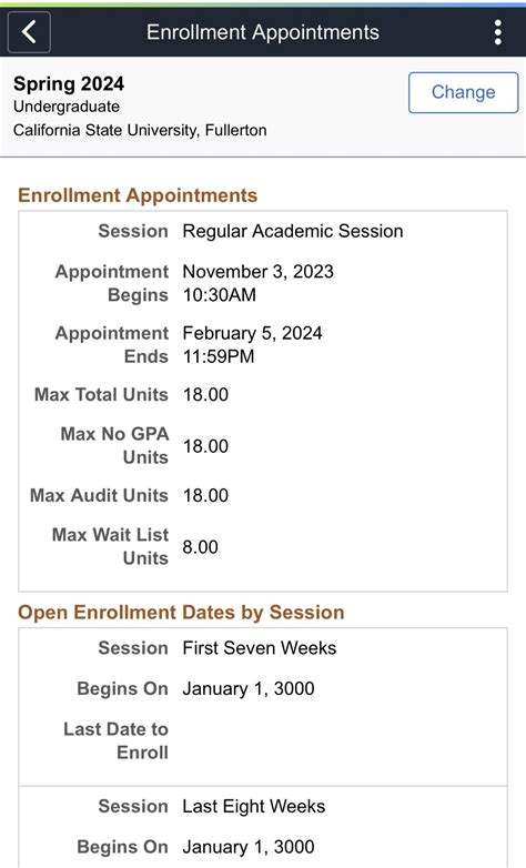 REQUIREMENTS. Check your student center in Titan Online for your registration appointment date/time and for any holds on your record. All holds must be cleared prior to your TITAN registration appointment. MAXIMUM UNITS- UNIVERSITY LIMITATION. Undergraduates are limited to a maximum of 18 units during TITAN registration.. 