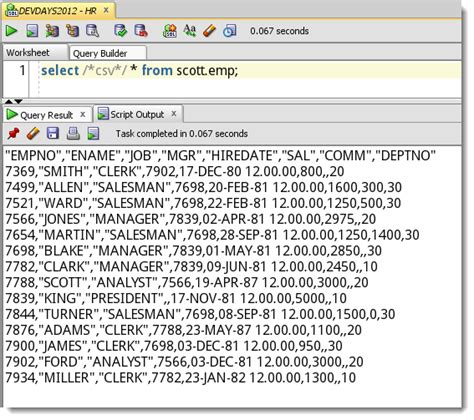 Csv to oracle sql.  This format is commonly used for exchanging data between systems...