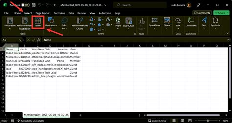 Csv to table image.  Visualize CSV Files Simple steps to convert your data into a professi...