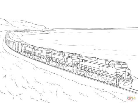 Csx Train Coloring Pages