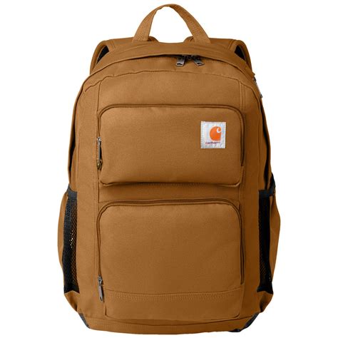 Csx backpack.  Carhartt brown with CSX rubber patch.  union pacific bac...