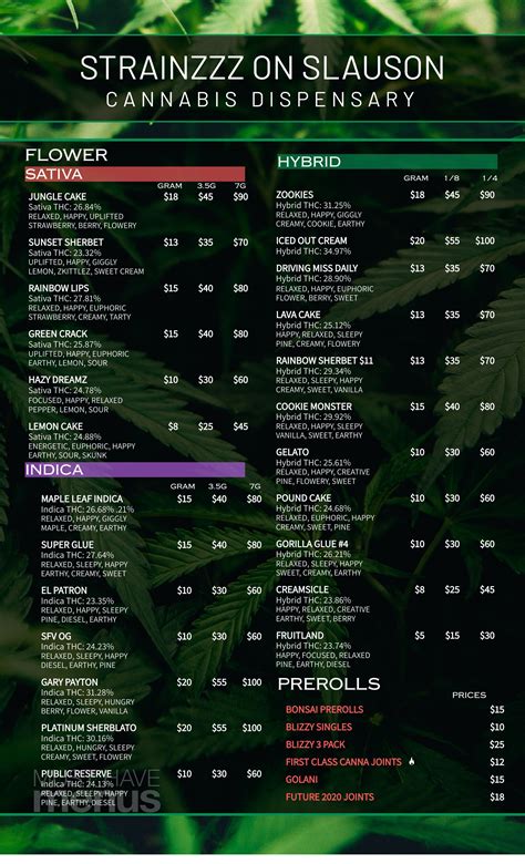 Ct dispensary menu. Please be aware that the items on this list are not available for pre-order until they appear on the online menu. Check back throughout the week for updates! Arriving Wednesday, October 11, 2023 AGL. Medical Only. AGL 3.5g Indicol BSC Second Cut 20731; AGL 300mg Cannabidiol 1:1 Oral Solution 20259; Medical and Recreational 