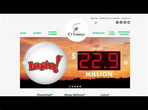 Feb 26, 2024 · The winning names, stories and photos on this website are just a small number of the thousands who claim prizes. The fact is, people win every day with the CT Lottery! Below is a list of recently claimed prizes of $10,000 or more. Please Note: When a winning scratch ticket is validated through a Lottery Retailer's terminal, the remaining number ... 
