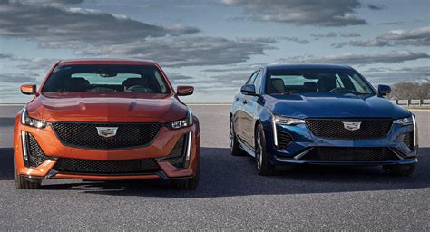 Ct4 vs ct5. The Cadillac CT4-V Blackwing and CT5-V Blackwing are high-performance luxury sedans that deliver plenty of driving thrills at a price far lower than their co... 