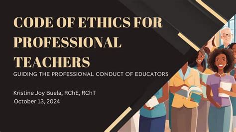 Cta code of ethics.  Note: This is the Code of Ethics of the Education Profes...