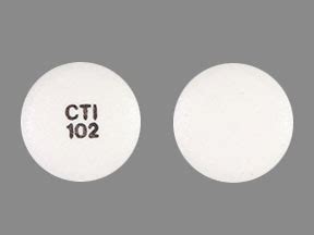 Pill Identifier results for "1102". Search by imprint, shape, color or drug name. ... CTI 102 Color White Shape Round View details. MUTUAL 102 MUTUAL 102. Quinine Sulfate Strength 325 mg Imprint MUTUAL 102 MUTUAL 102 Color White Shape Capsule-shape View details. SI 102. Memantine Hydrochloride. 
