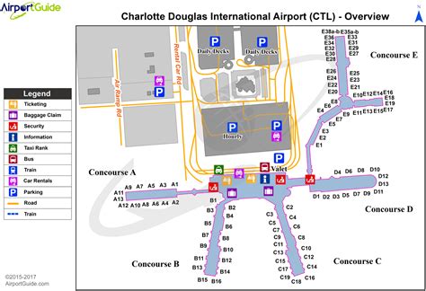 Ctl airport. Charlotte Douglas International Airport (CLT) is the primary airport serving Charlotte, North Carolina, and the surrounding region. It is one of the busiest airports in the United States and a major hub for domestic and international travel. Smoking areas before the Security Check. Smoking is only allowed outside the terminal 