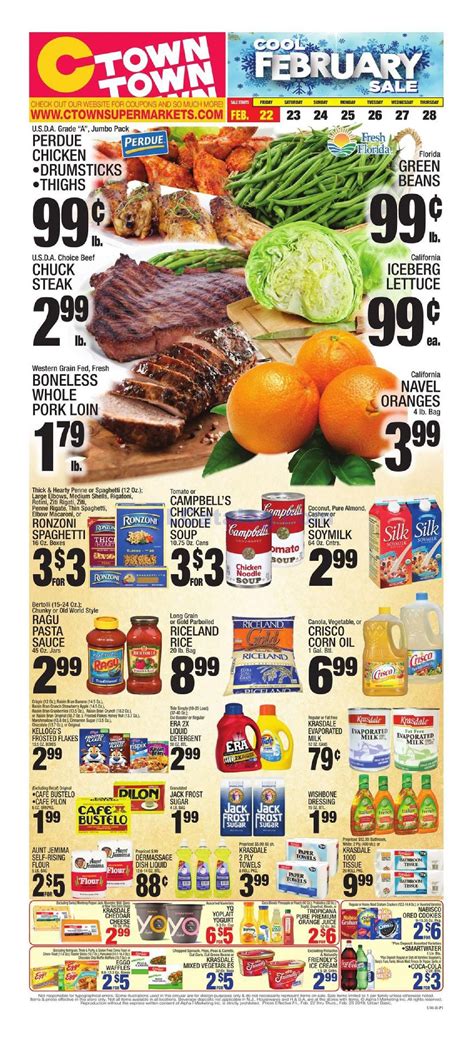 Ctown circular. Find CTown Supermarkets weekly grocery specials and deals quickly and easily online. Save money from your local grocery store. 