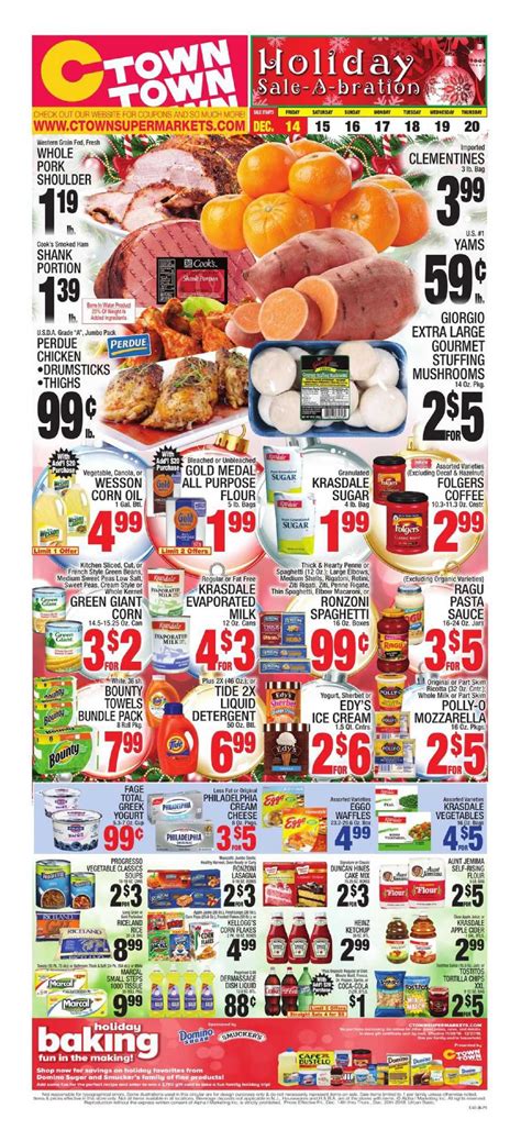 Find CTown Supermarkets weekly grocery specials and dea