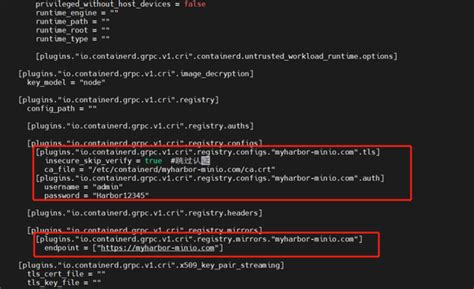 Ctr image pull object required.  It seems that secure_skip_verify = true does not take ...