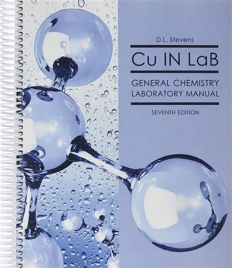 Cu in lab general chemistry laboratory manual. - Auf der suche nach dem glück.