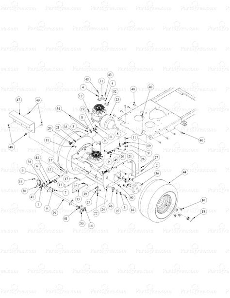 Cub Cadet Mower HFF1748 Farm, Lawn, & Tractor Parts - NAPA Auto Parts