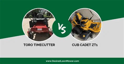 Cub Cadet ZT1 vs Toro TimeCutter: 2024 Comparison TLR - The Lawn …