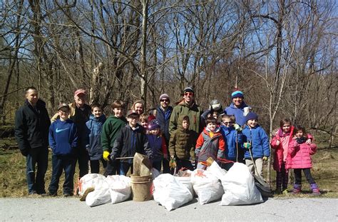 Cub Scouts Clean Up Valley Creek Preserve — olc